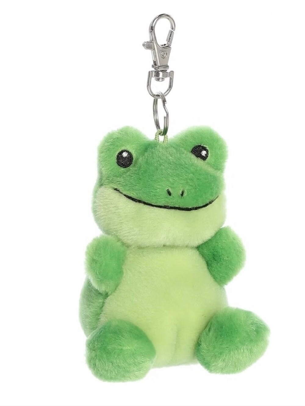 Ribbits Frog Plush Clip-On